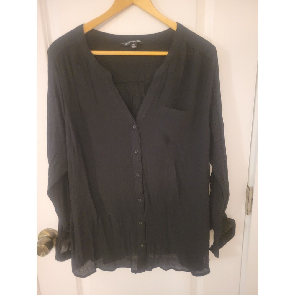 Black Zac & Rachel Button Down Shirt